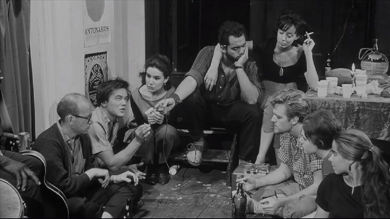 Greenwich Village Story backdrop