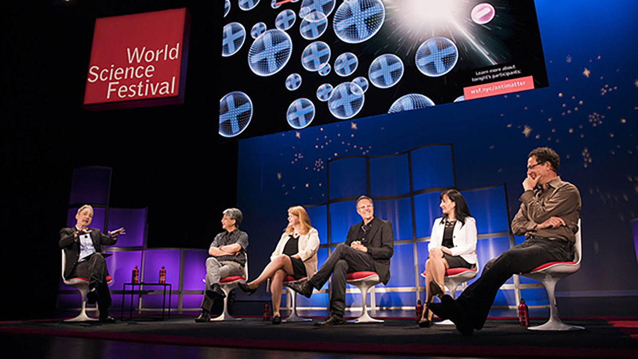 World Science Festival backdrop