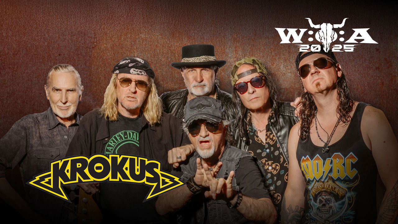Krokus Live at Wacken Open Air 2025 backdrop