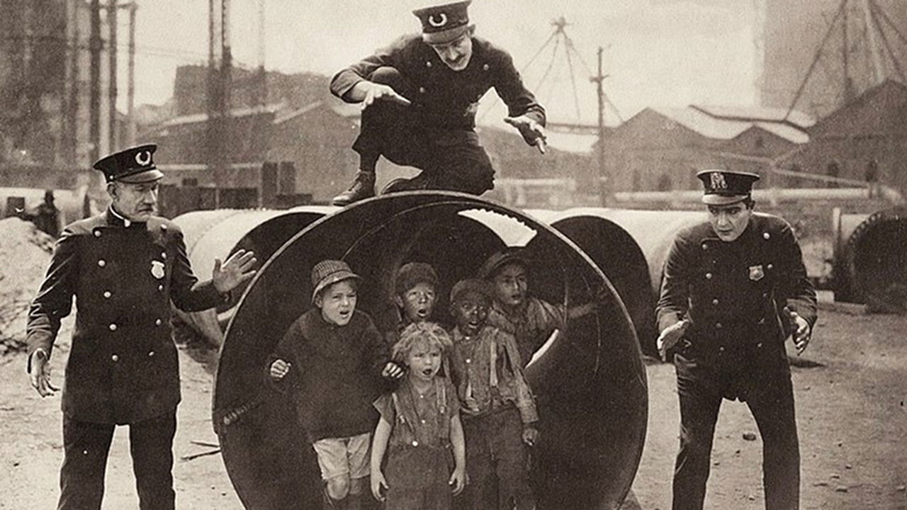 A Quiet Street backdrop