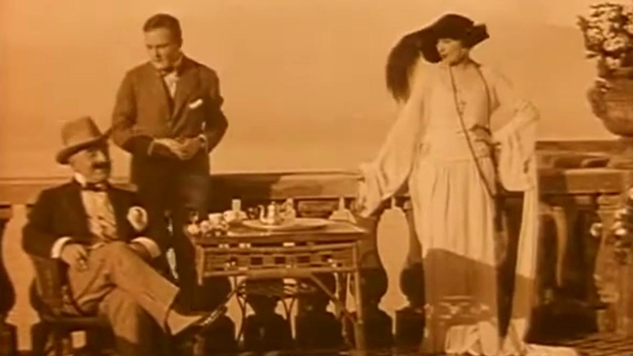 The Man From Home backdrop