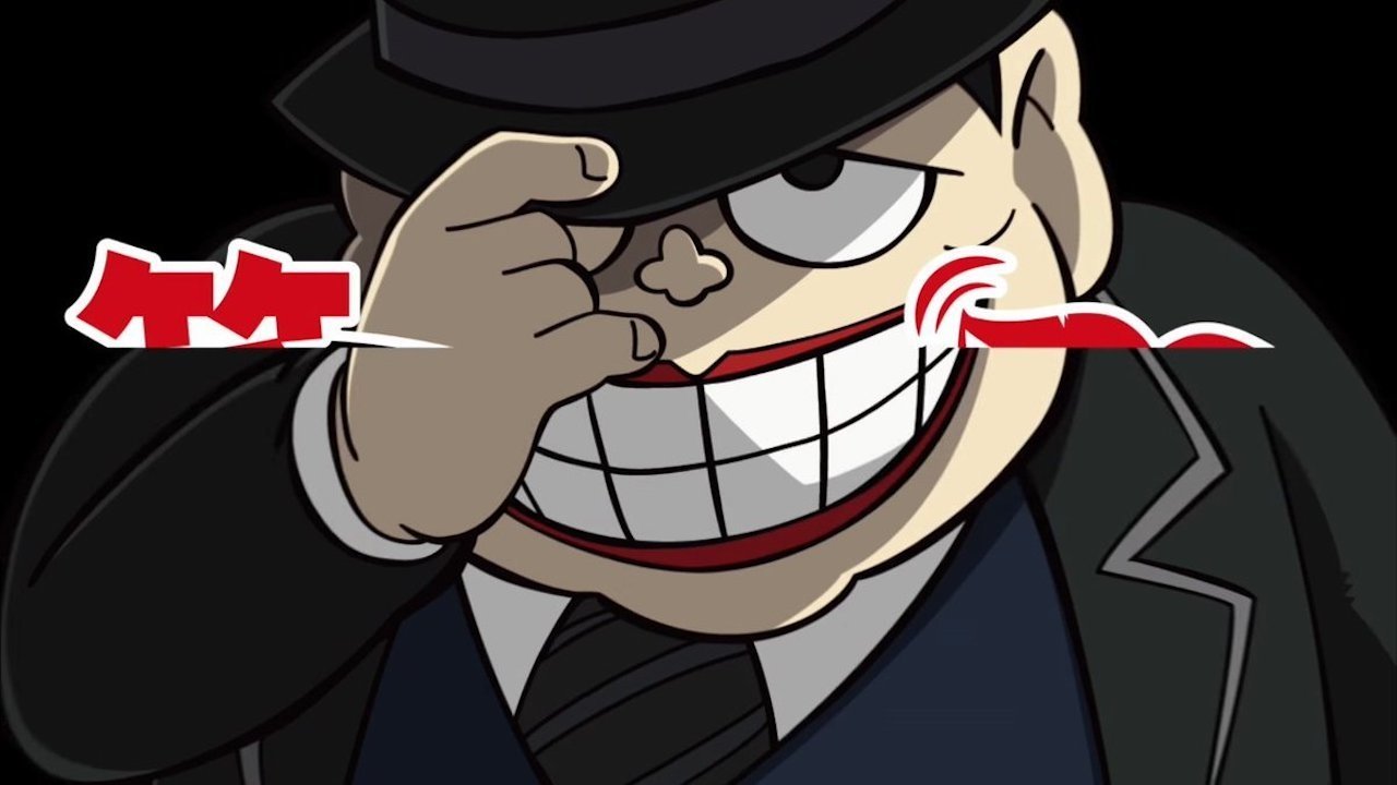 The Laughing Salesman NEW backdrop