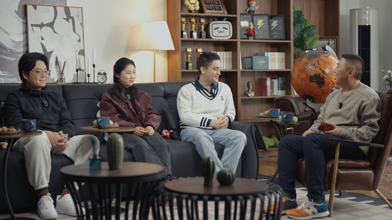 食贫道审片室 backdrop