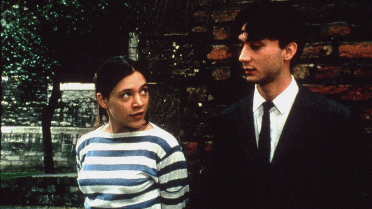 Portrait of a Young Girl at the End of the 60s in Brussels backdrop