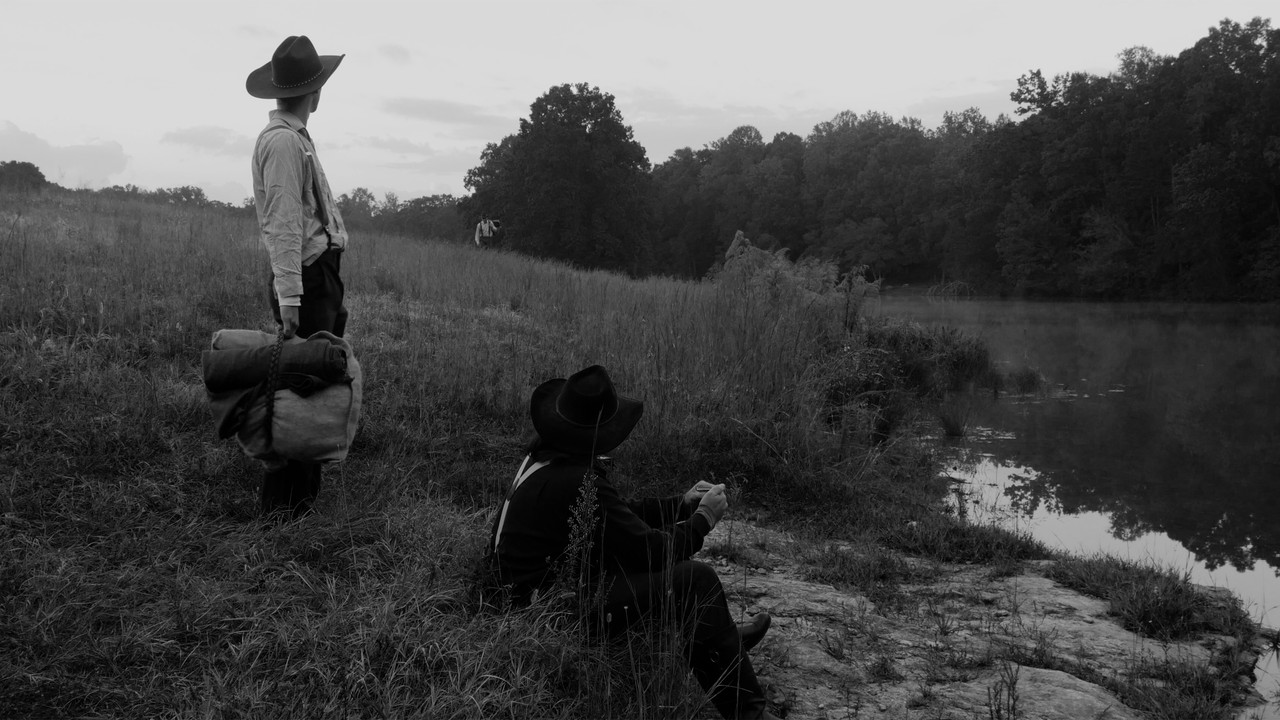 Buried on Shine Mountain backdrop