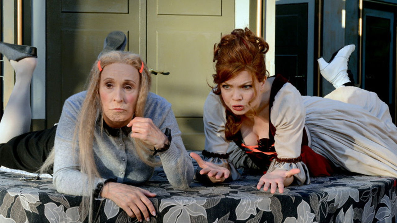 Den Stressade backdrop