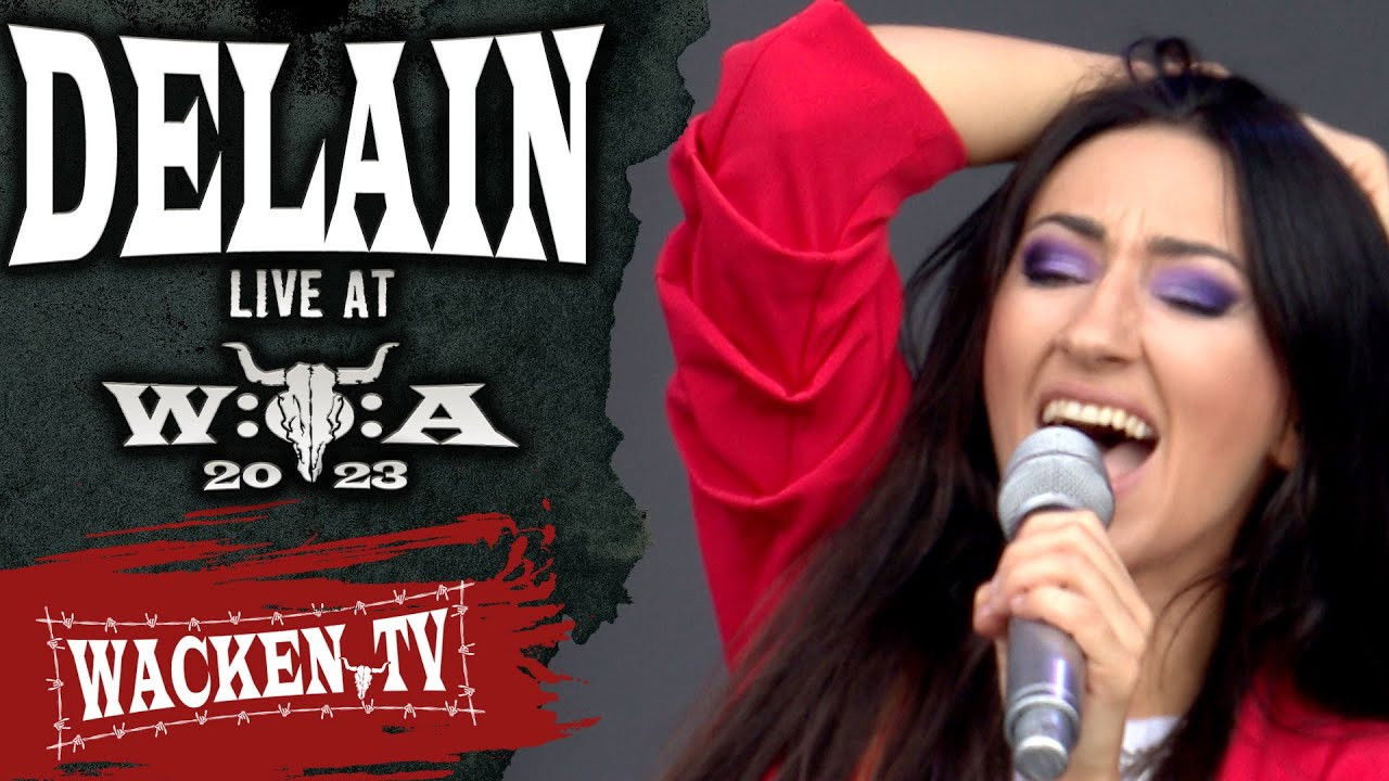 Delain Live At Wacken 2023 backdrop