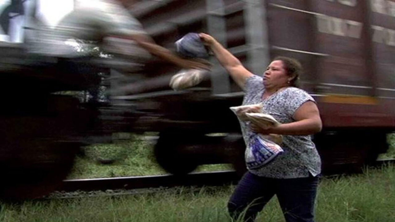 Here Comes the Train backdrop