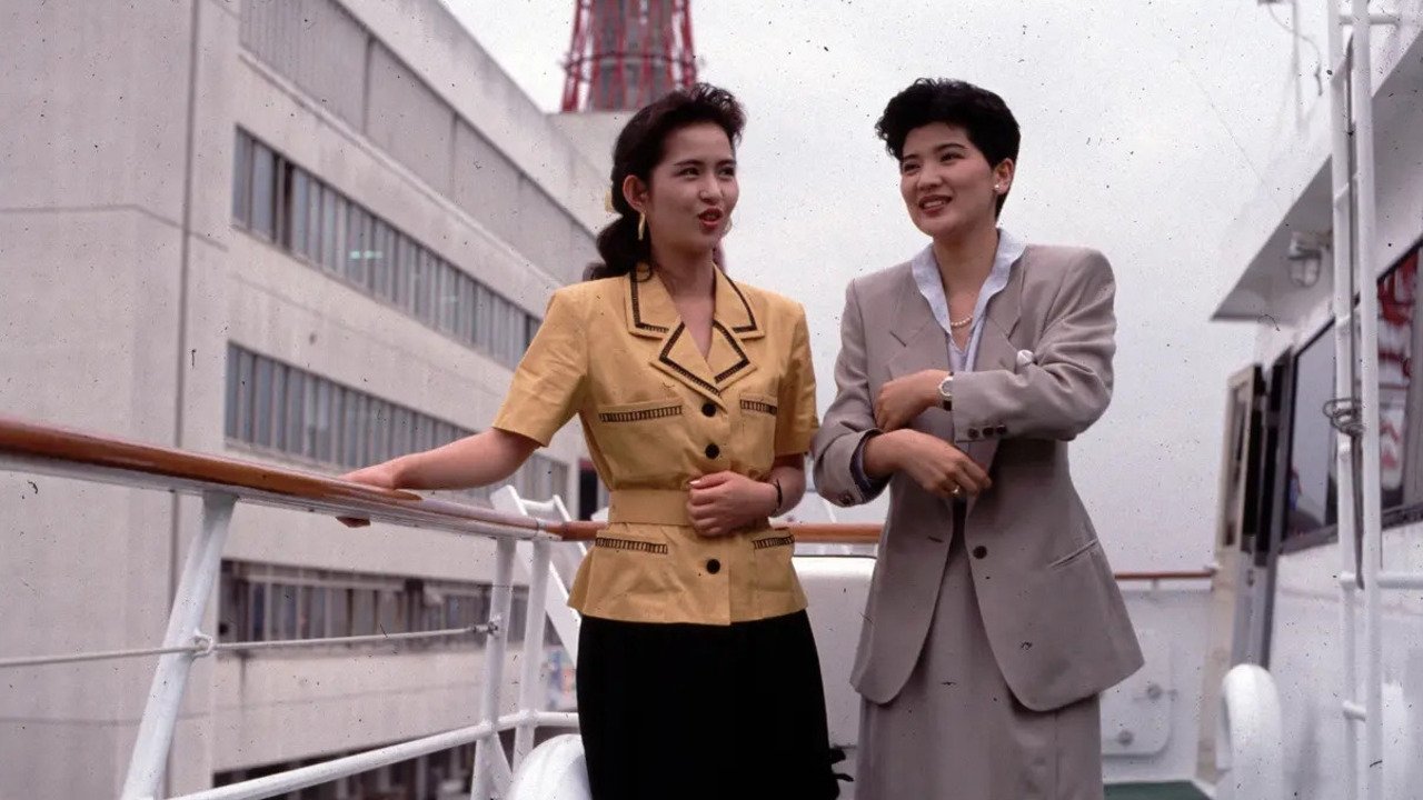 Afternoon When Flowers Fell backdrop