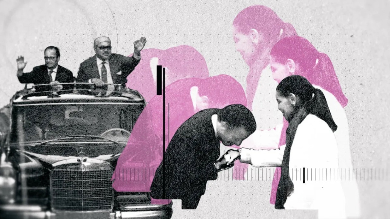 Je t'aime moi non plus - France-Maroc backdrop