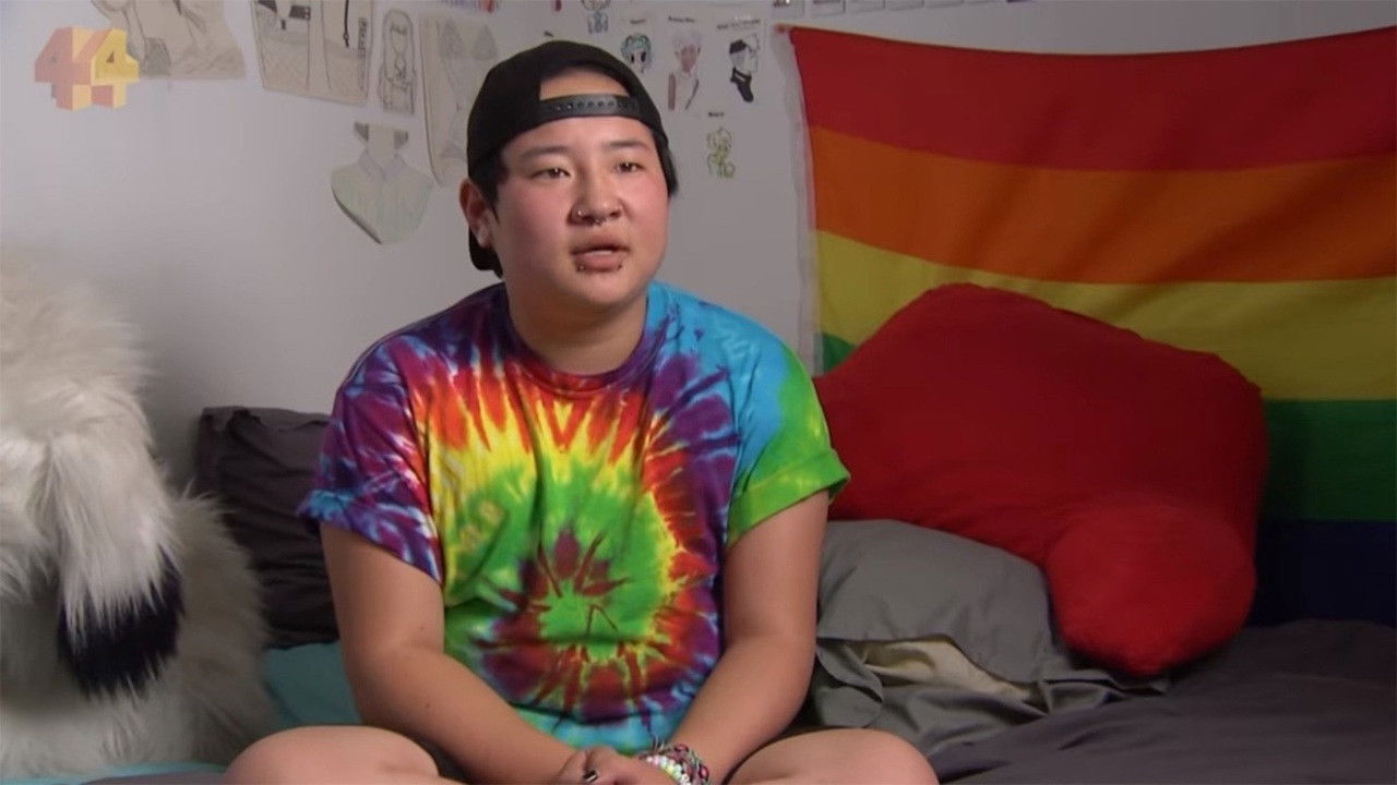 Not a Boy, Not a Girl backdrop