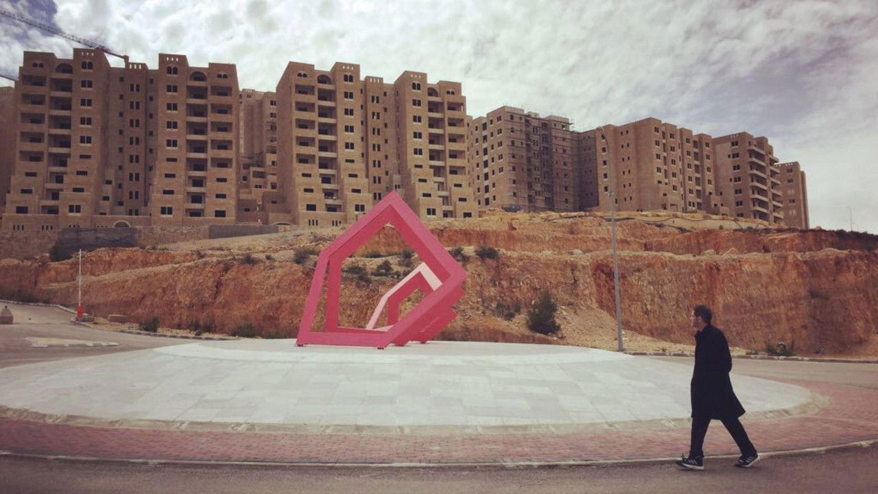 A Land Without Borders backdrop