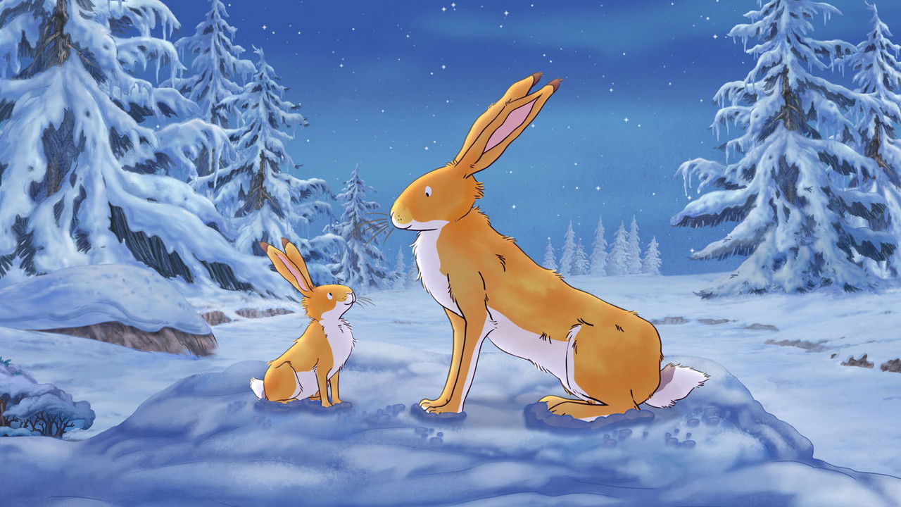 Le Noël de petit lièvre brun backdrop