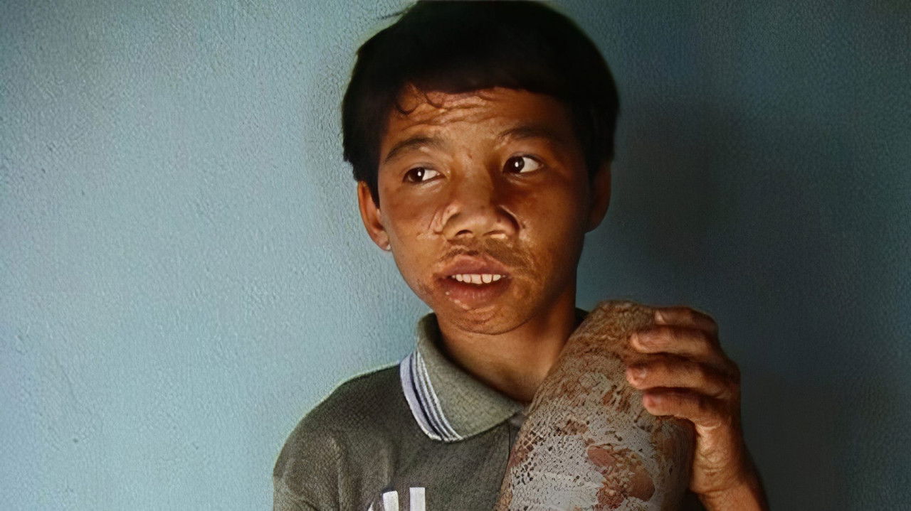 Pojken utan ansikte backdrop