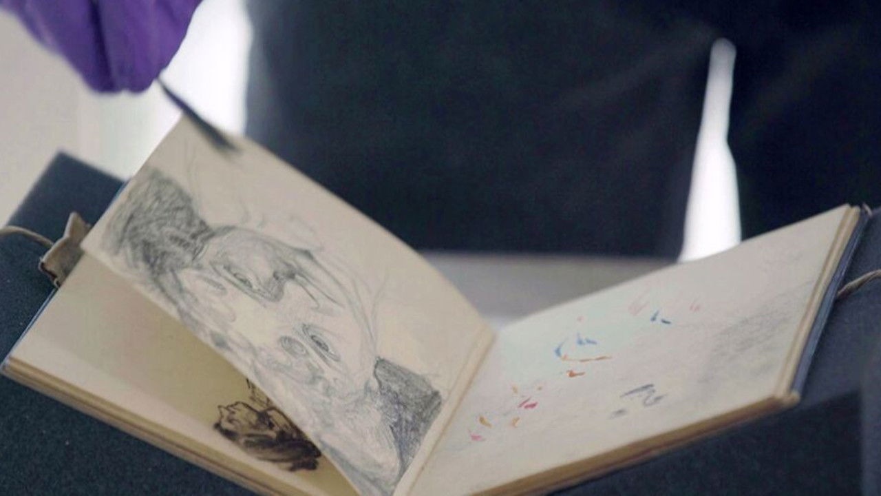 La femme est l'avenir de l'art backdrop