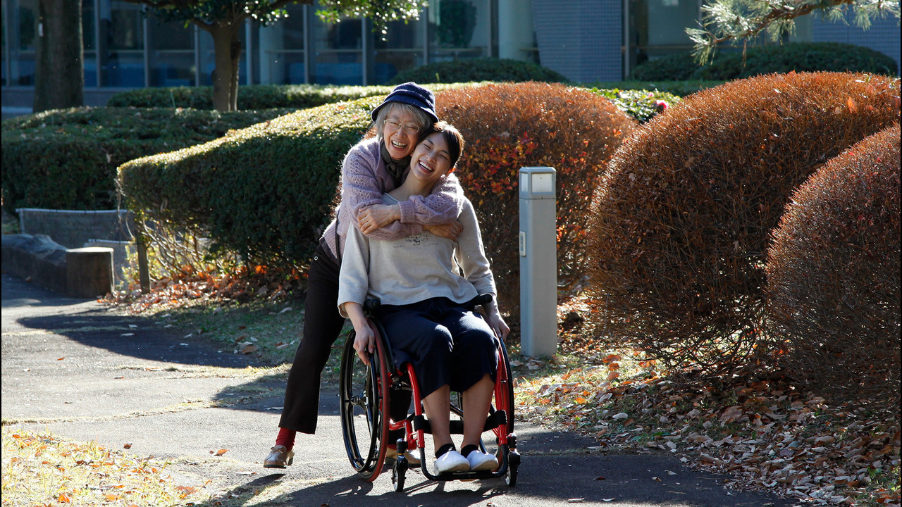 Mango and the Red Wheelchair backdrop