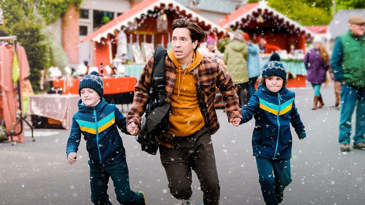 The Christmas Break backdrop