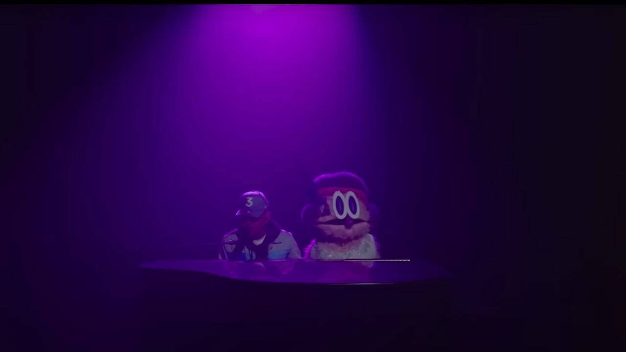 Chance the Rapper's Magnificent Coloring World backdrop