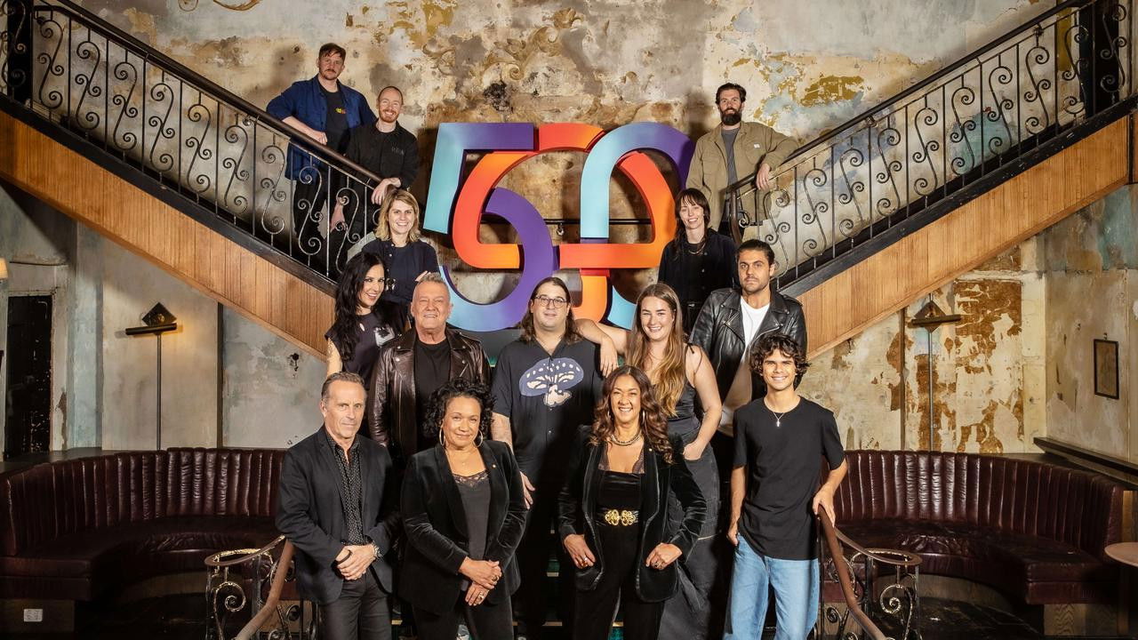 Mushroom 50th Anniversary Concert Live backdrop