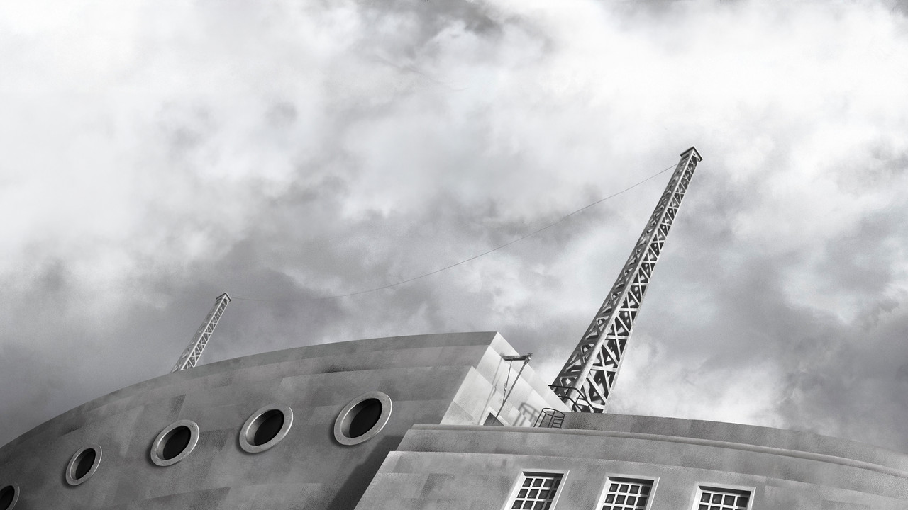 Public Service Broadcasting - BBC Proms - This New Noise - Live At The Royal Albert Hall backdrop