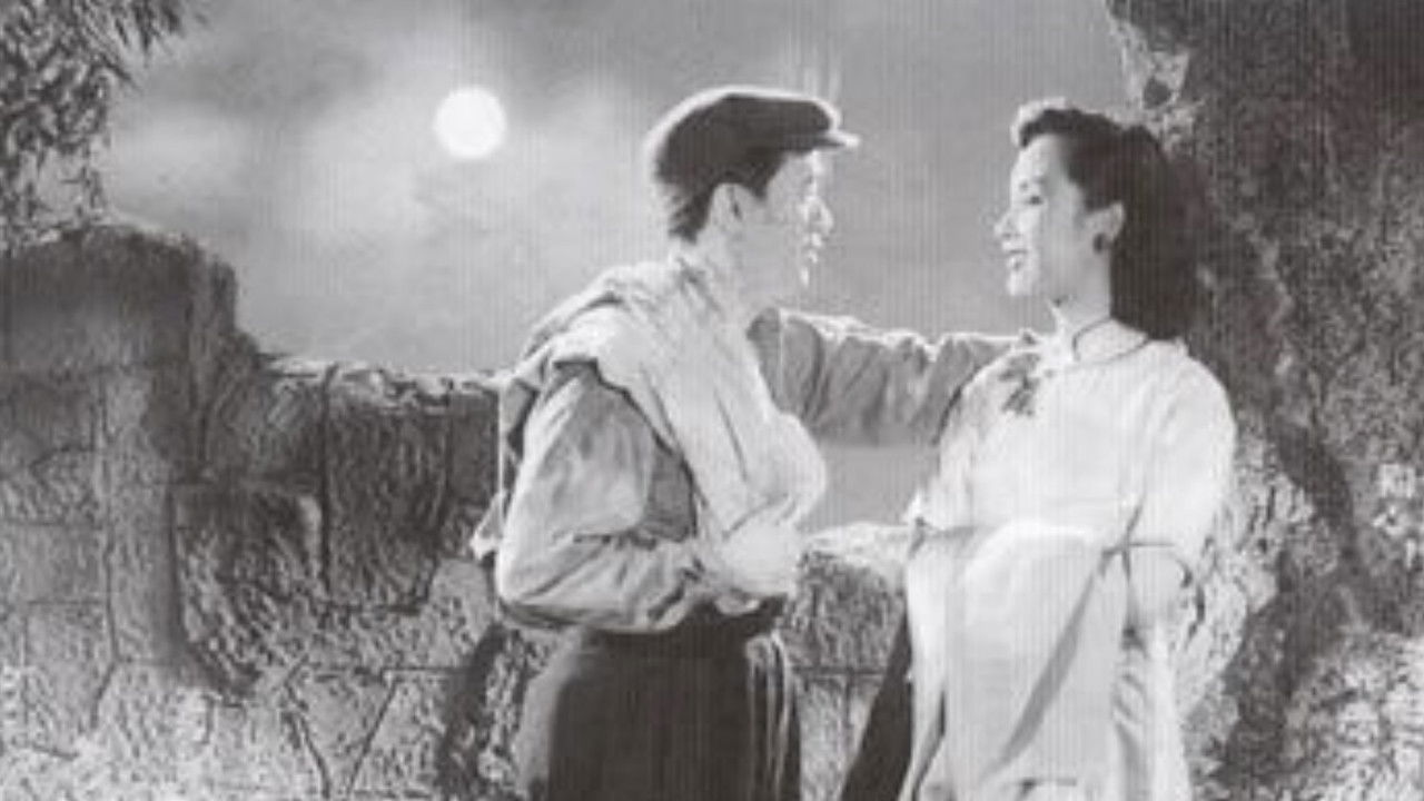 The Haunted House backdrop