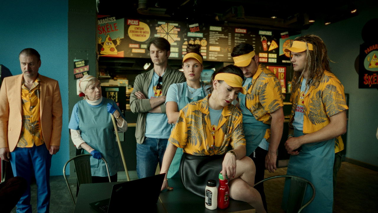 Paradīzes šķēle backdrop