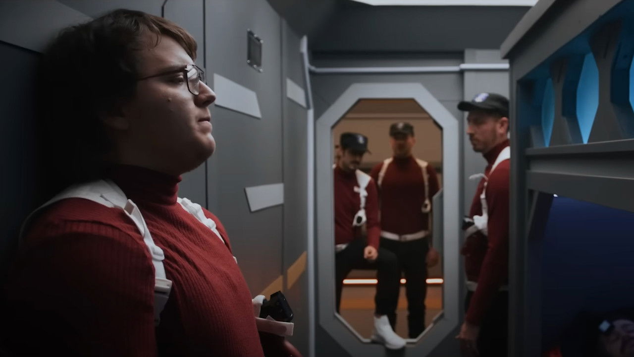 I Am Spaceman backdrop