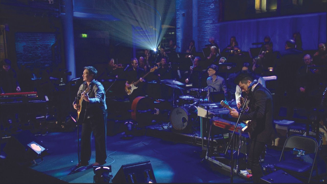k.d. lang  - Live in London with the BBC Orchestra backdrop