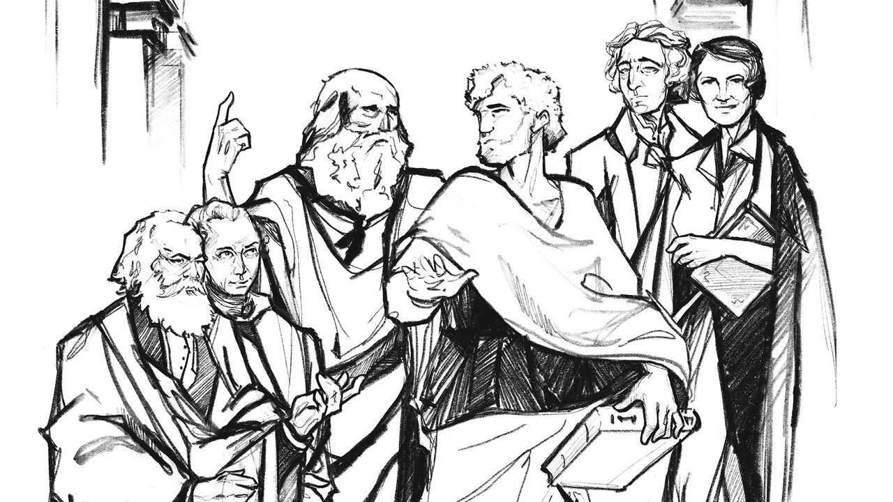 Western Philosophy backdrop