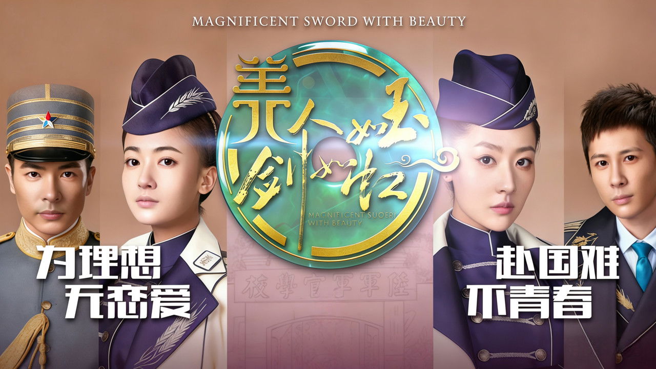 美人如玉剑如虹 backdrop