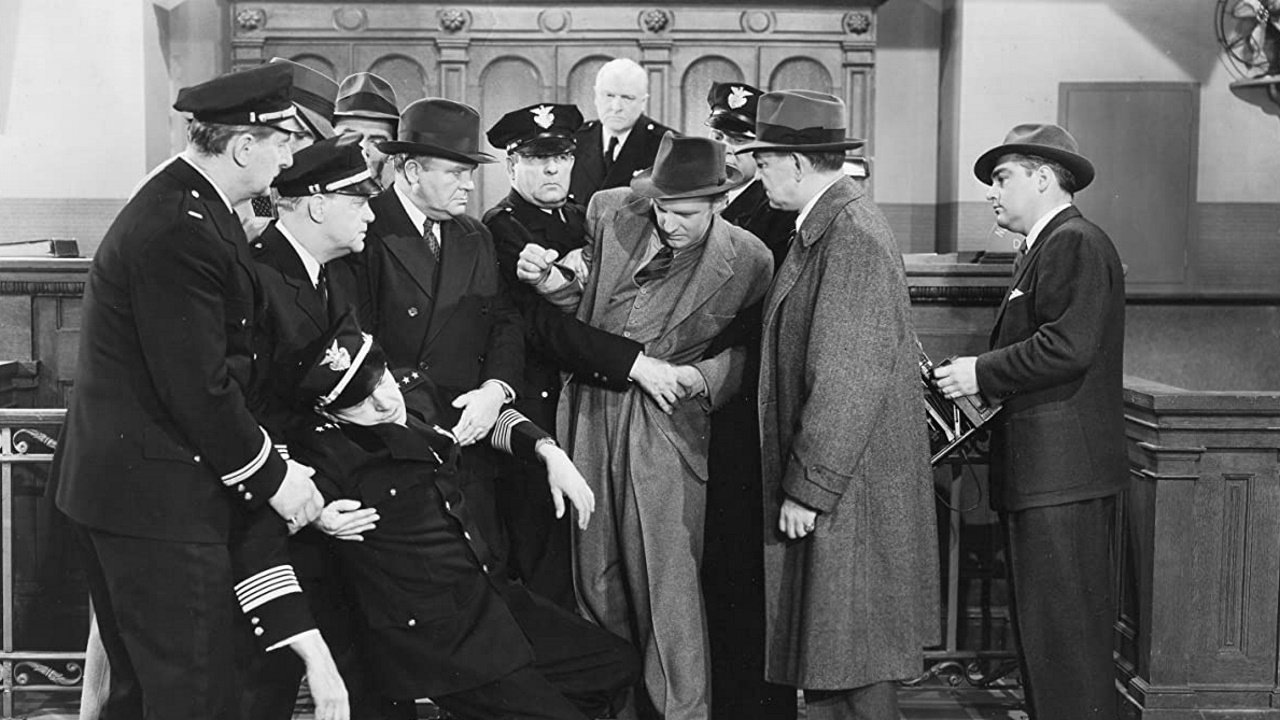 Strange Alibi backdrop