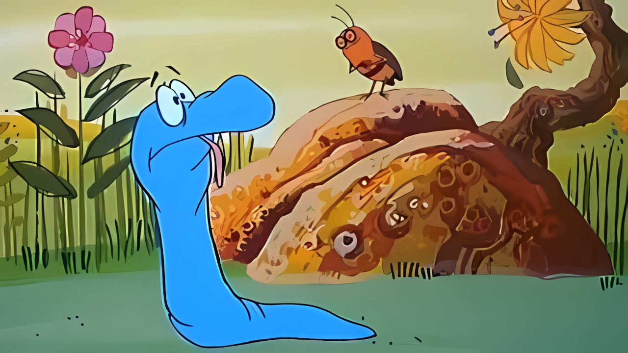 The DePatie/Frelang Collection: The Blue Racer backdrop