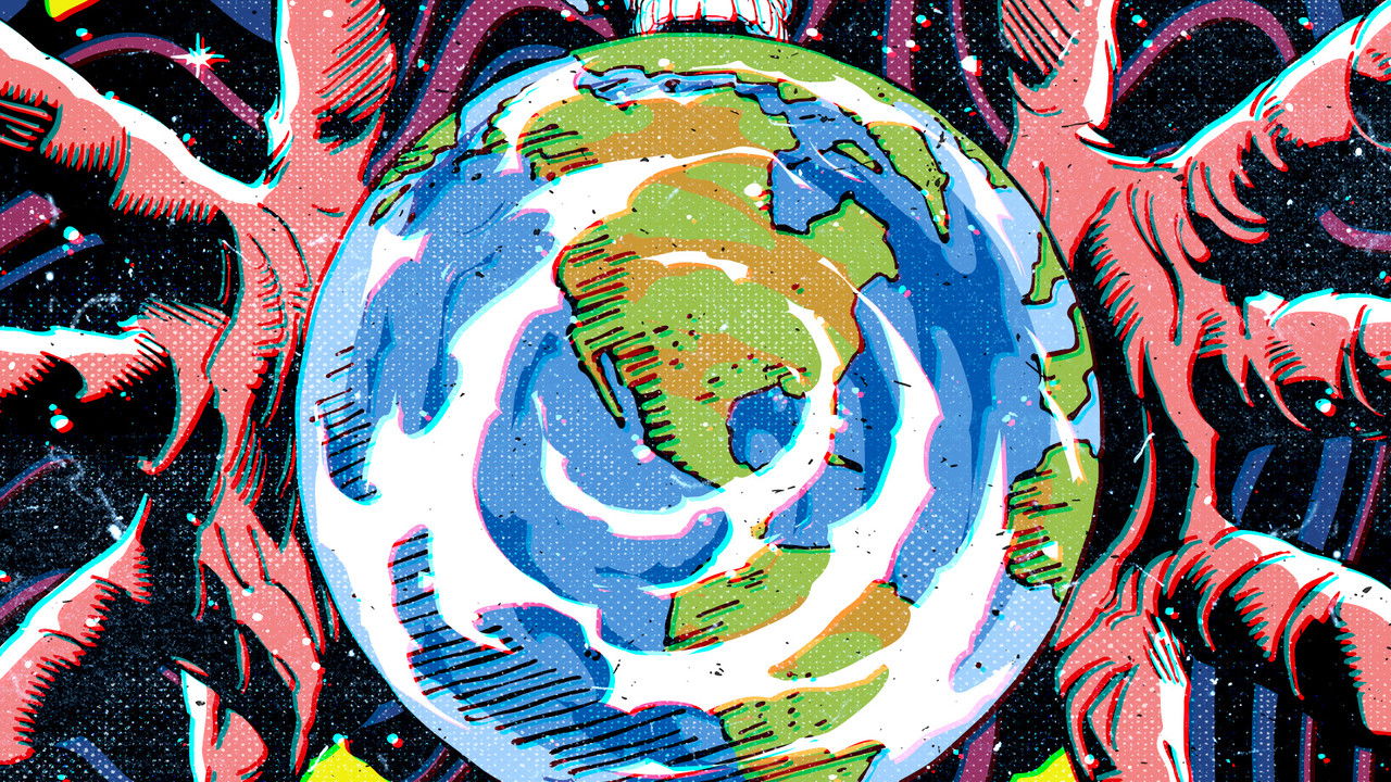 When the Gods Fall Asleep backdrop