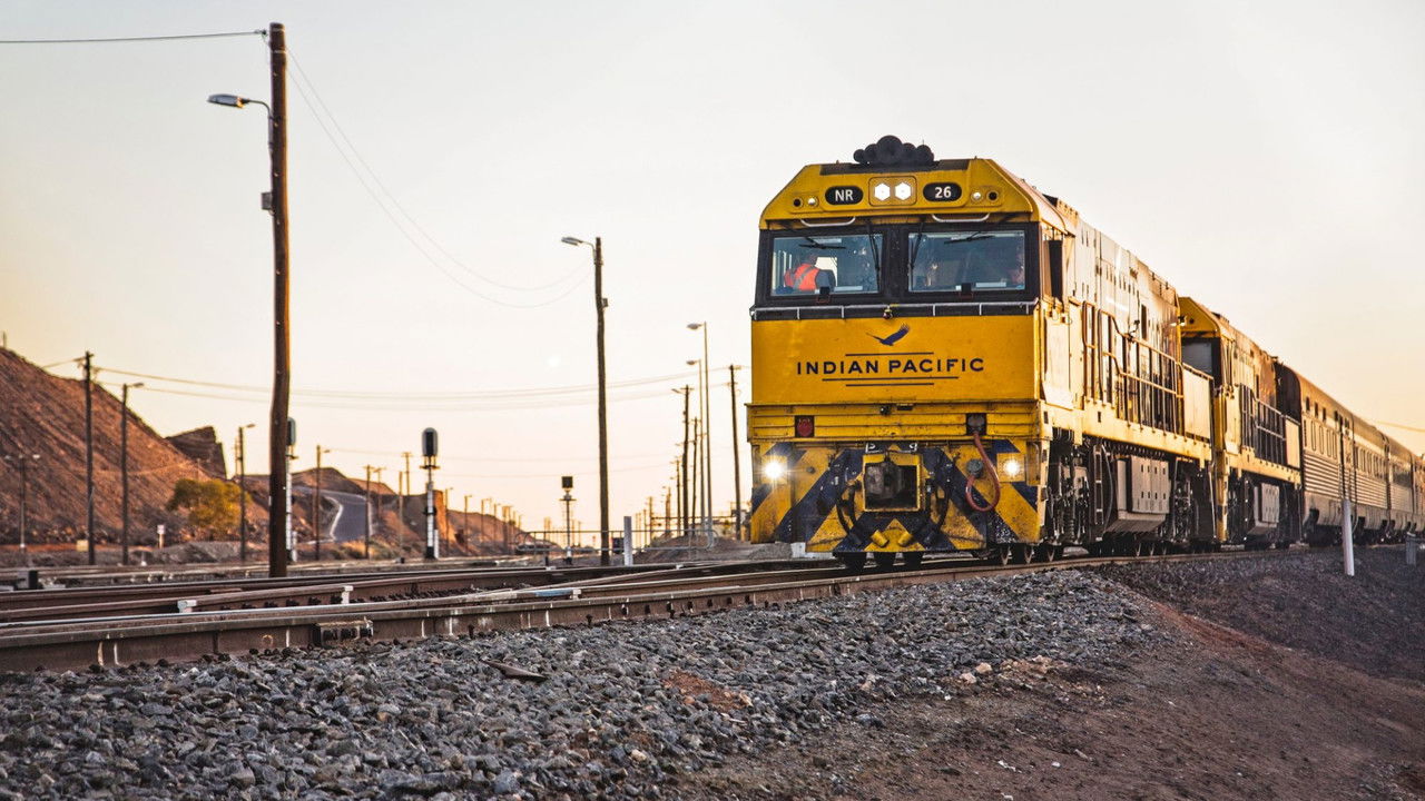 The Indian Pacific: Australia’s Longest Train Journey backdrop