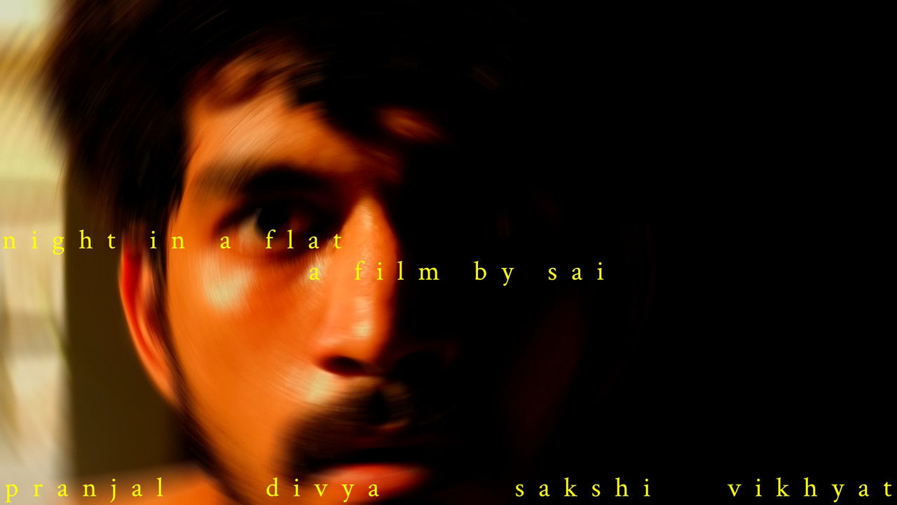 NIGHT IN A FLAT backdrop