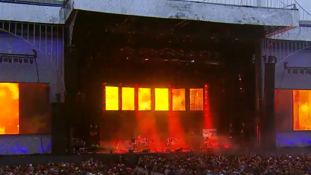 Radiohead: Outside Lands 2016 backdrop
