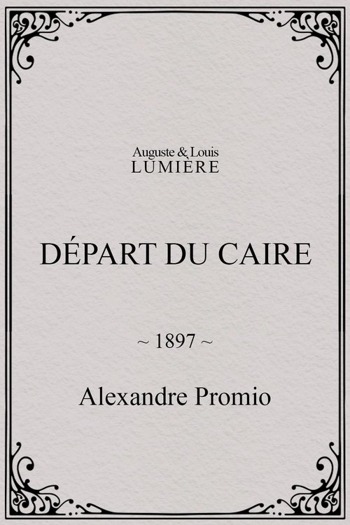 Départ du Caire