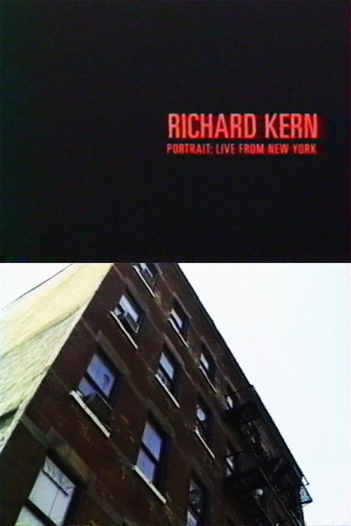 Richard Kern - Portrait: Live From New York poster