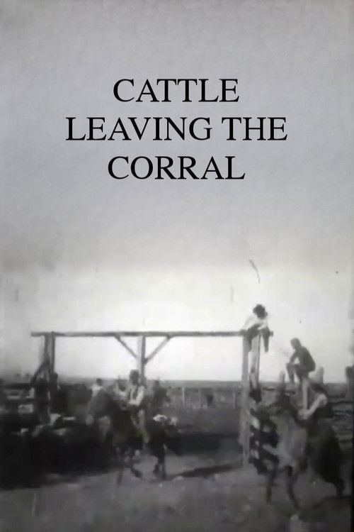 Cattle Leaving the Corral poster