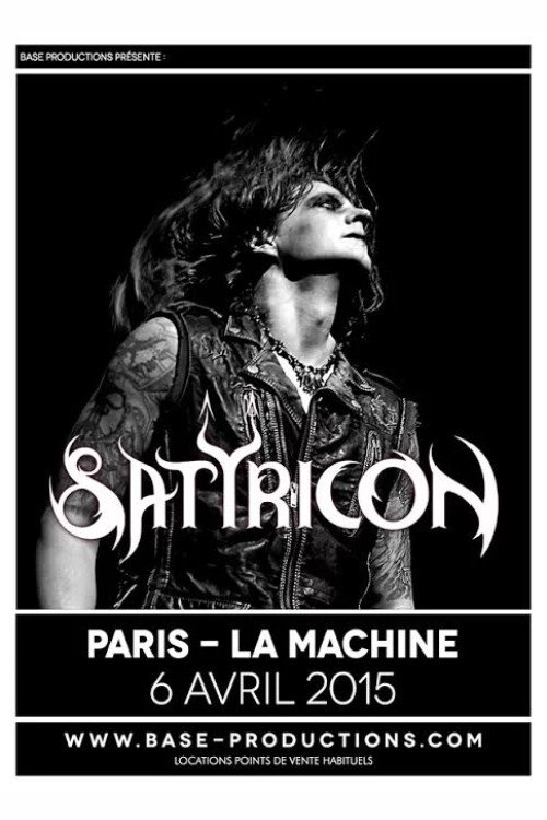 Satyricon - La Machine Du Moulin Rouge (Paris, France 2015)