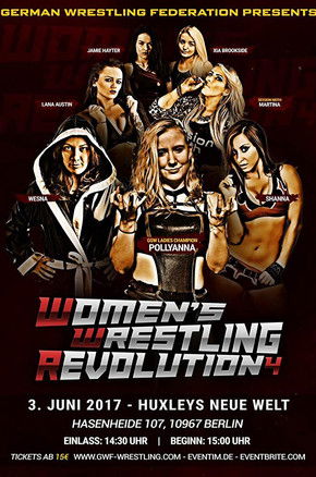 GWF Women's Wrestling Revolution 4 poster