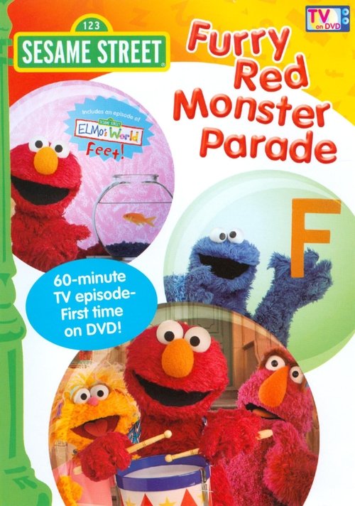 Sesame Street: Furry Red Monster Parade poster