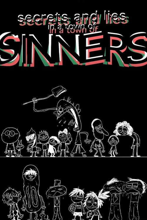 Secrets and Lies in a Town of Sinners poster