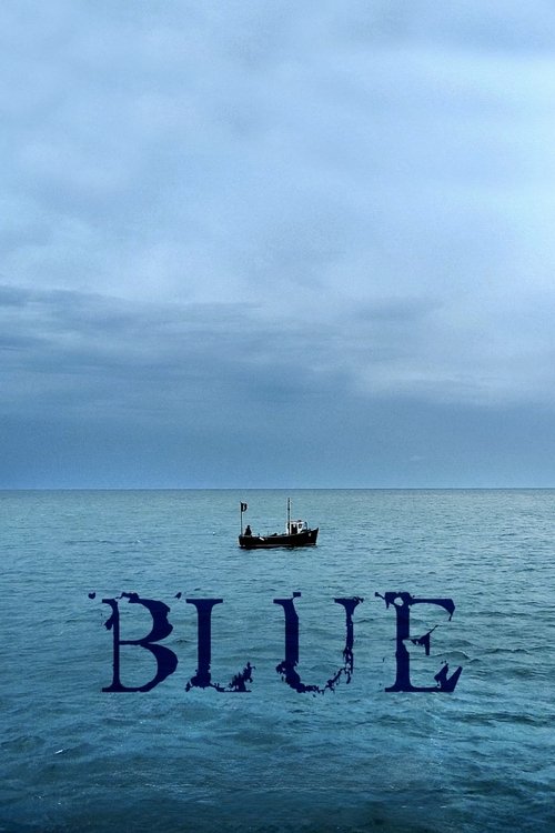 Blue poster