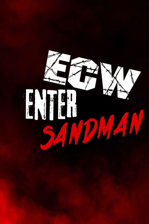 ECW Enter the Sandman 1995 poster