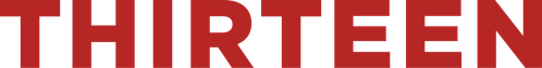 Thirteen logo