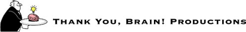 Thank You, Brain! Productions logo