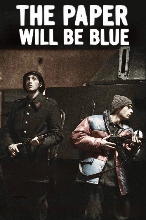 The Paper Will Be Blue poster