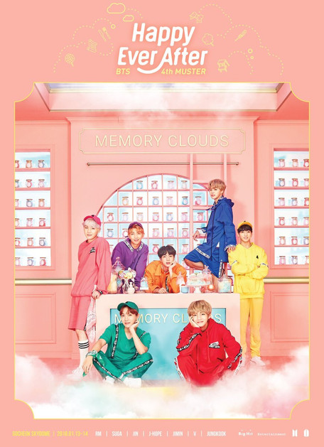 BTS 4th Muster: Happy Ever After poster
