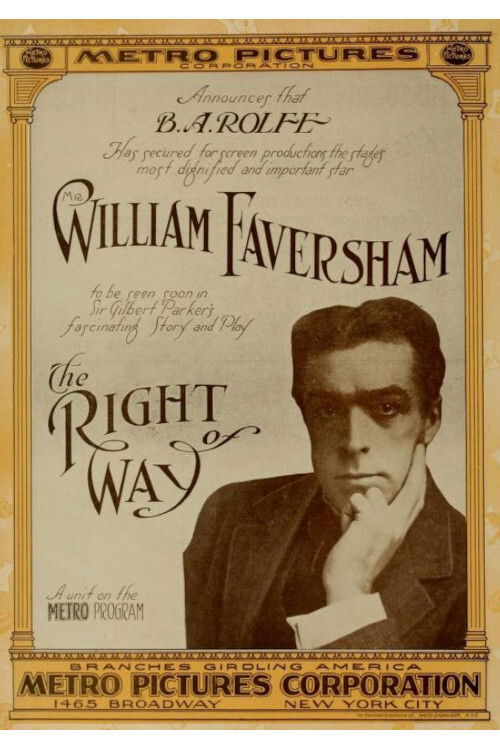 The Right of Way poster